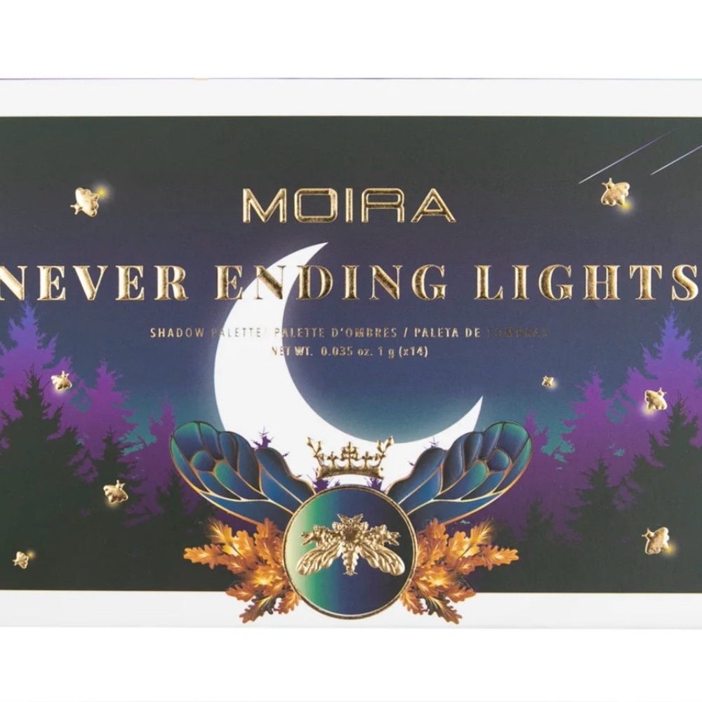 MOIRA “NEVER ENDING LIGHTS” EYESHADOW PALETTE - BRAND NEW in the sleeve! - Picture 8 of 13